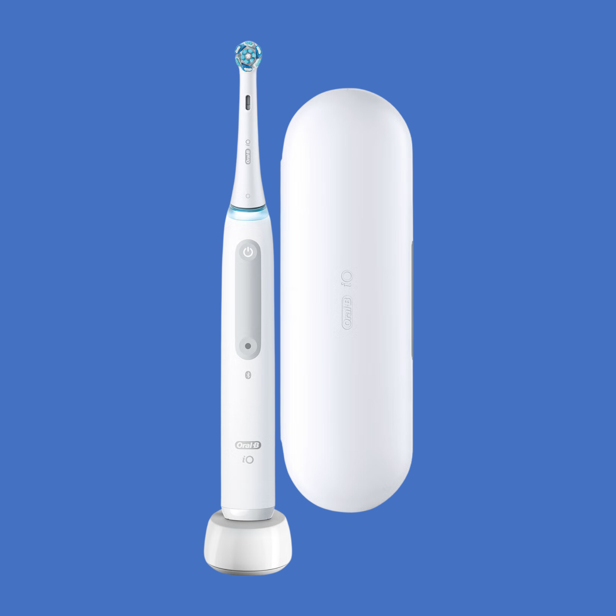 BRAUN Oral-B iO5s ホワイト Oral-B iO 5 White Electric Toothbrush, Designed By Braun